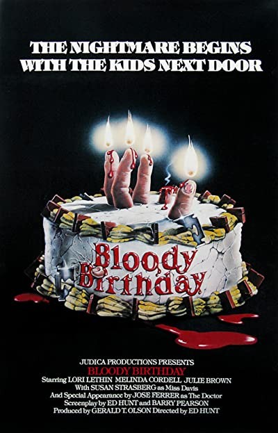 Bloody Birthday (1981) afişi