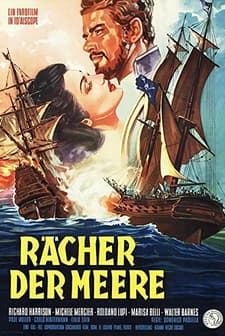 Il Giustiziere Dei Mari (1962) afişi