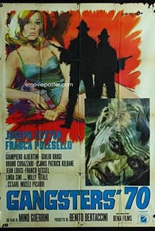 Gangster '70 (1968) afişi