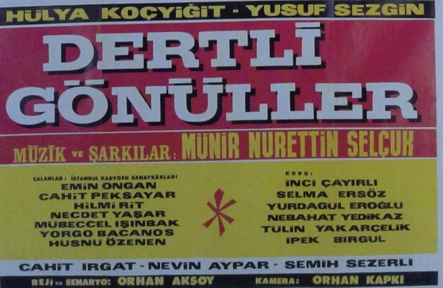 Dertli Gönüller (1966) afişi
