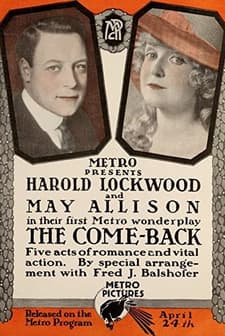 The Come-back (1916) afişi