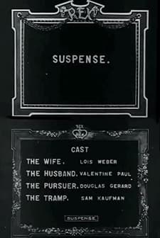 Suspense (1913) afişi