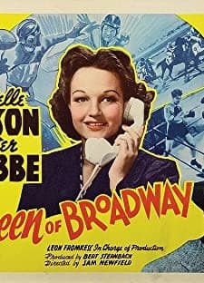 Queen Of Broadway (1942) afişi
