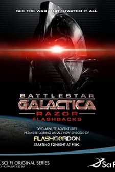 Battlestar Galactica: Razor Flashbacks (2007) afişi