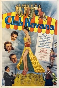 Club Havana (1945) afişi