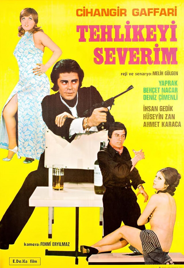Tehlikeyi Severim (1971) afişi