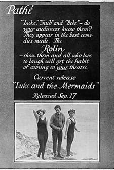 Luke And The Mermaids (1916) afişi