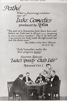 Luke's Speedy Club Life (1916) afişi