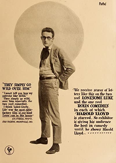 Lonesome Luke's Lively Life (1917) afişi