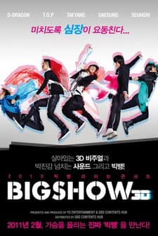Big Bang Big Show 2010 Live Concert 3D (2011) afişi