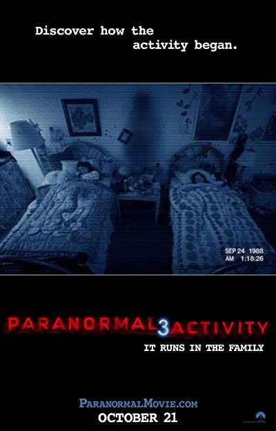 Paranormal Activity 3 (2011) afişi