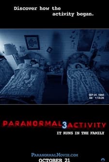 Paranormal Activity 3 (2011) afişi
