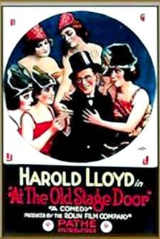 At The Old Stage Door (1919) afişi