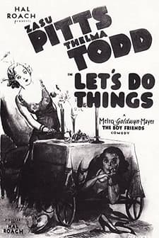 Let's Do Things (1931) afişi