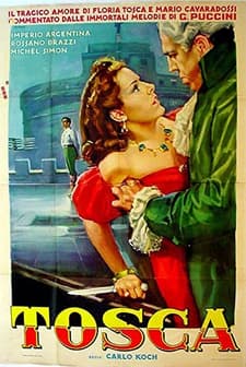 Tosca (1941) afişi