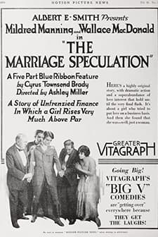 The Marriage Speculation (1917) afişi