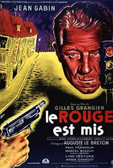 Le Rouge Est Mis (1957) afişi