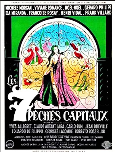 Les Sept Péchés Capitaux (1952) afişi