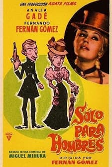 Sólo Para Hombres (1960) afişi