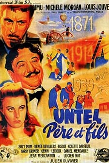 Untel Père Et Fils (1943) afişi