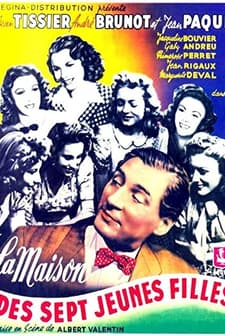 La Maison Des Sept Jeunes Filles (1942) afişi