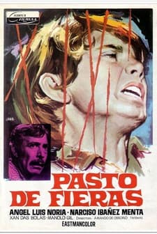 Pasto De Fieras (1967) afişi