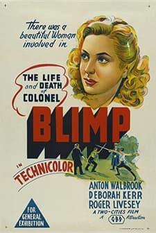The Life And Death Of Colonel Blimp (1943) afişi