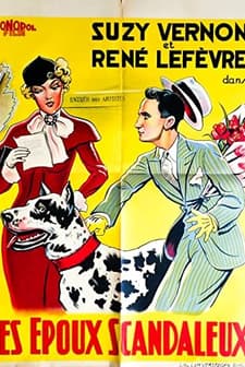 Les époux Scandaleux (1935) afişi