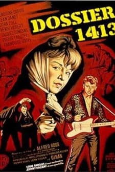 Dossier 1413 (1962) afişi