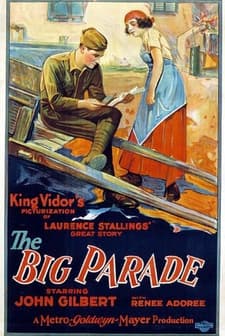 The Big Parade (1925) afişi