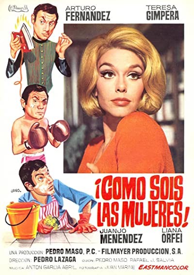 ¡cómo Sois Las Mujeres! (1968) afişi