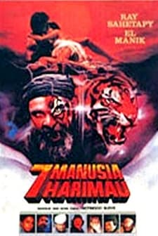 Tujuh Manusia Harimau (1987) afişi