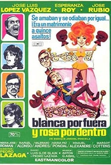 Blanca Por Fuera Y Rosa Por Dentro (1971) afişi
