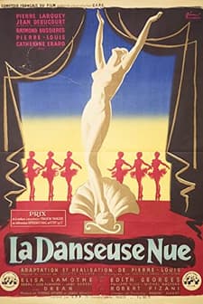 La Danseuse Nue (1952) afişi