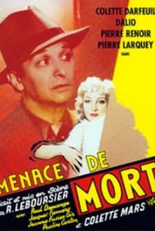 Menace De Mort (1949) afişi