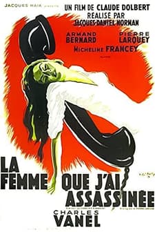 La Femme Que J'ai Assassinée (1948) afişi