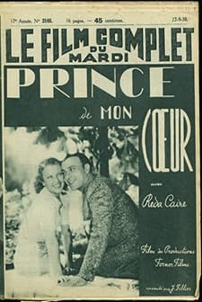 Prince De Mon Coeur (1938) afişi