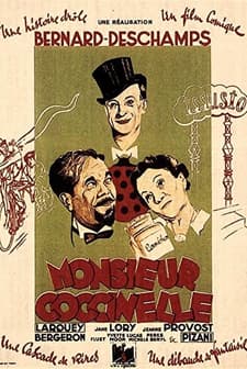 Monsieur Coccinelle (1938) afişi