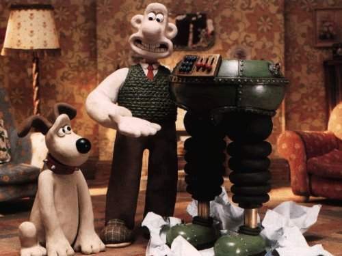 Wallace & Gromit in The Wrong Trousers Fotoğrafı