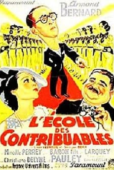 L'école Des Contribuables (1934) afişi