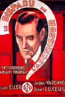 Le Disparu De L'ascenseur (1932) afişi