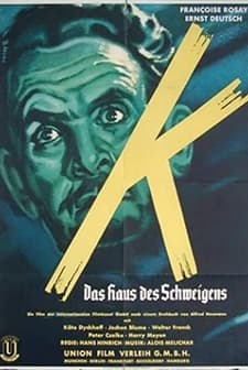 K - Das Haus Des Schweigens (1951) afişi