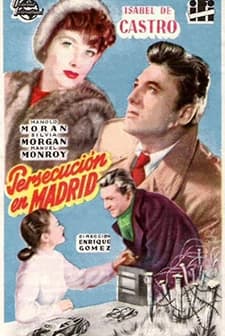 Persecución En Madrid (1952) afişi