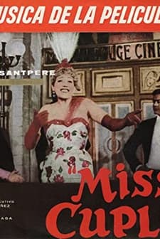 Miss Cuplé (1959) afişi