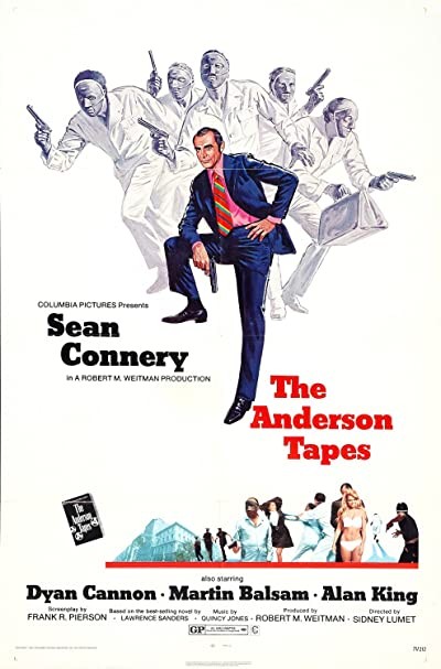 The Anderson Tapes (1971) afişi