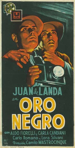 Oro Nero (1942) afişi