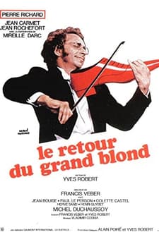 Le Retour Du Grand Blond (1974) afişi