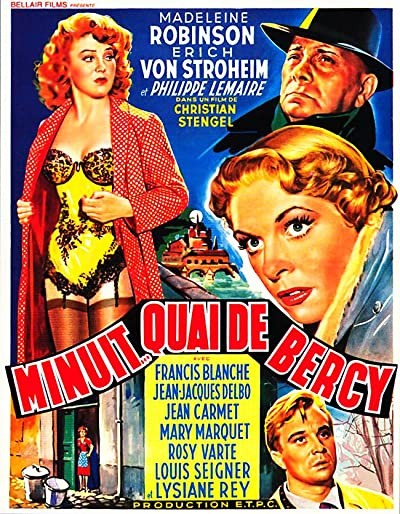 Midnight... Quai De Bercy (1953) afişi