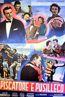 Piscatore 'e Pusilleco (1954) afişi