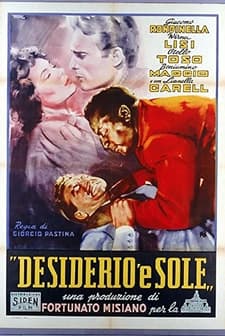 Desiderio 'e Sole (1954) afişi